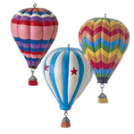 Resin Hotair Balloon Ornaments