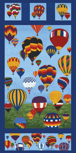 Hot Air Balloon Fabric 1
