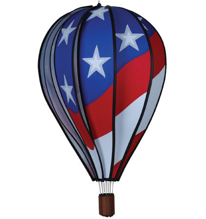 Large Patriotic Design Hot Air Balloon with 10 Panels